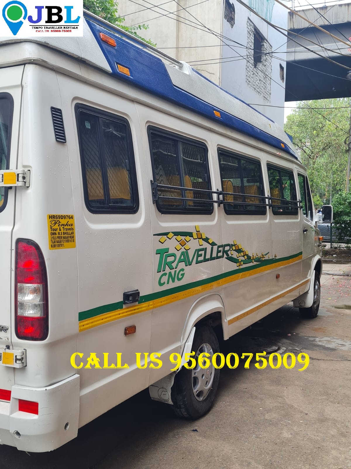 Hire tempo traveller in GTB Nagar Delhi